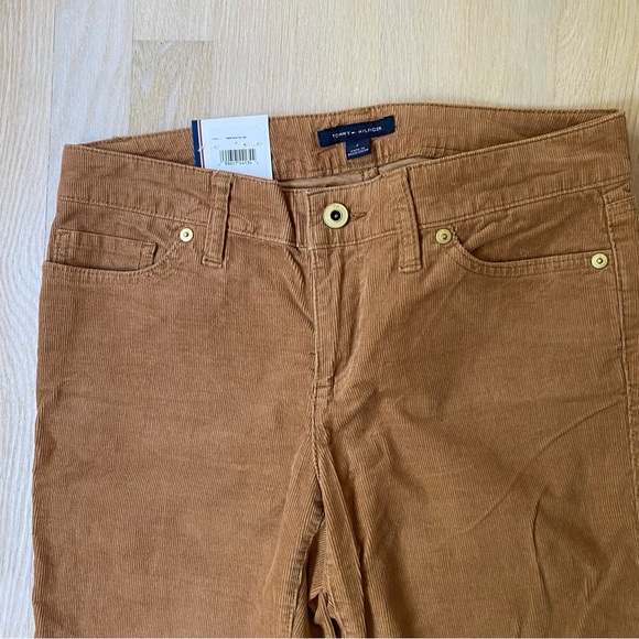 Tommy Hilfiger Tan Corduroy straight leg pants - Picture 3 of 10